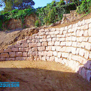 Muros de Piedra de Escollera en Estepona