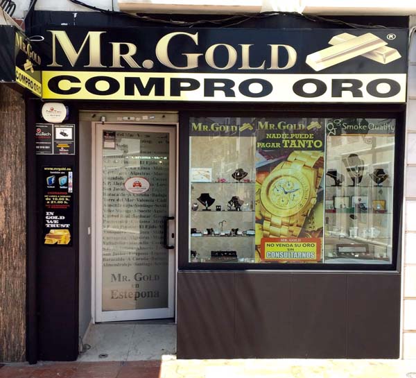 Fachada Compro Oro Mr. Gold