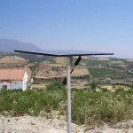 Instalación solar fotovoltaica con seguidor solar