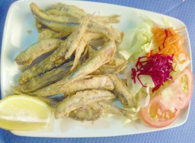 Boquerones fritos