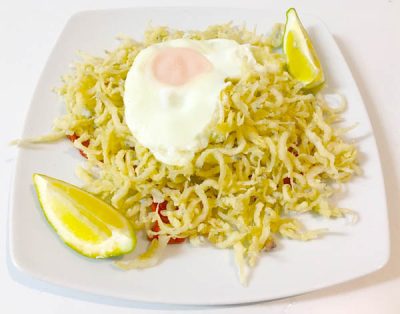Chanquetes con Huevo Pescaito Frito