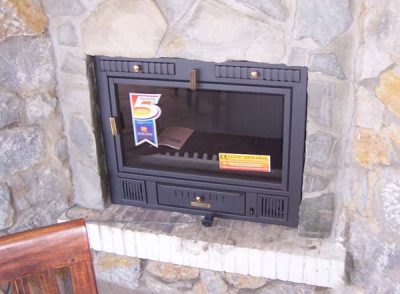 Chimeneas insertables leña eficientes con turbina