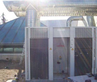 Climatización de centro recreativo. Energías renovables