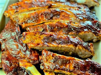 Costillas de cerdo al horno en Estepona