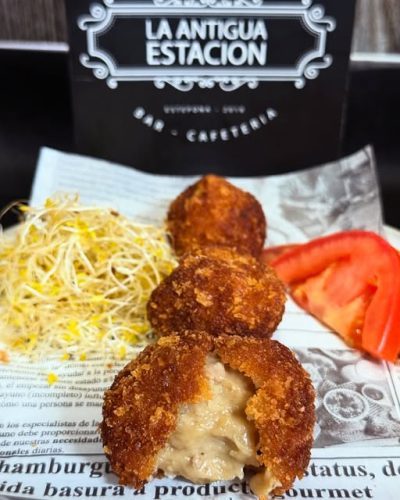 Croquetas de Boletus Restaurante en Estepona