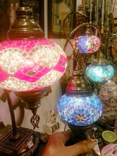 Lamparas turcas