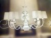Lámpara plata DECOR