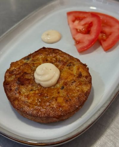 Mini tortilla de patatas en Estepona