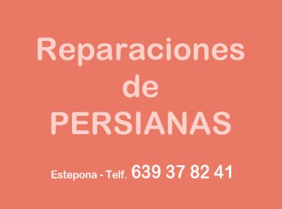 Arreglos de Persianas en Estepona y Comarca