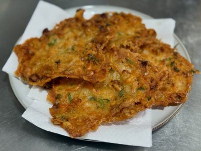 Tortillitas de camarones en Estepona